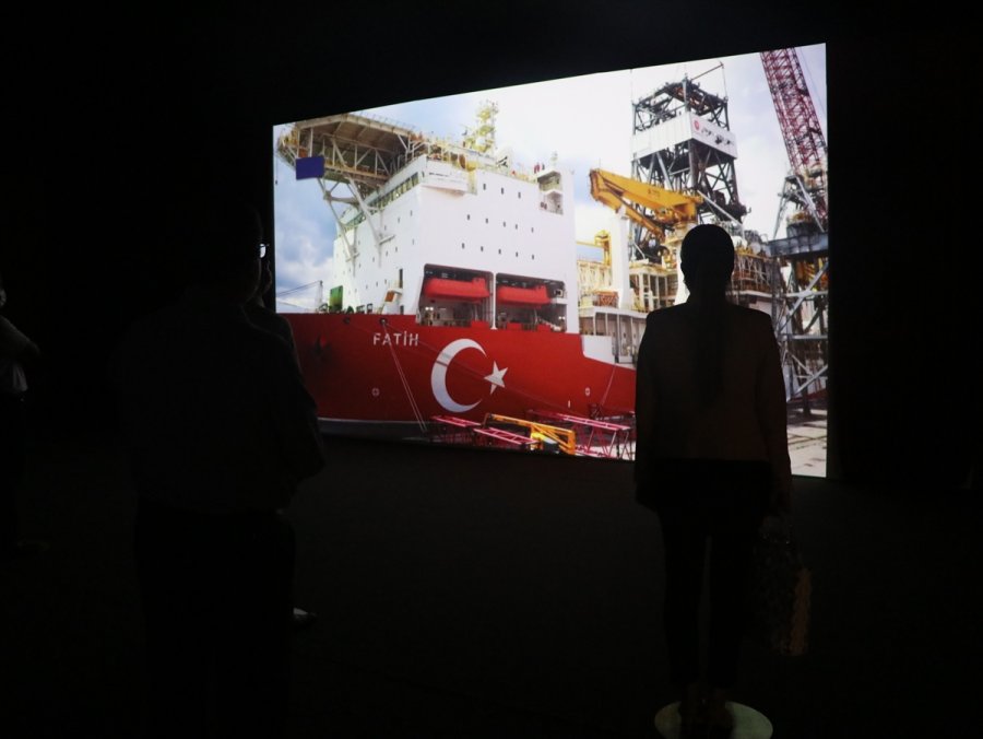 Basın Temsilcilerinden İletişim Başkanlığı Dijital Gösterim Merkezine Ziyaret