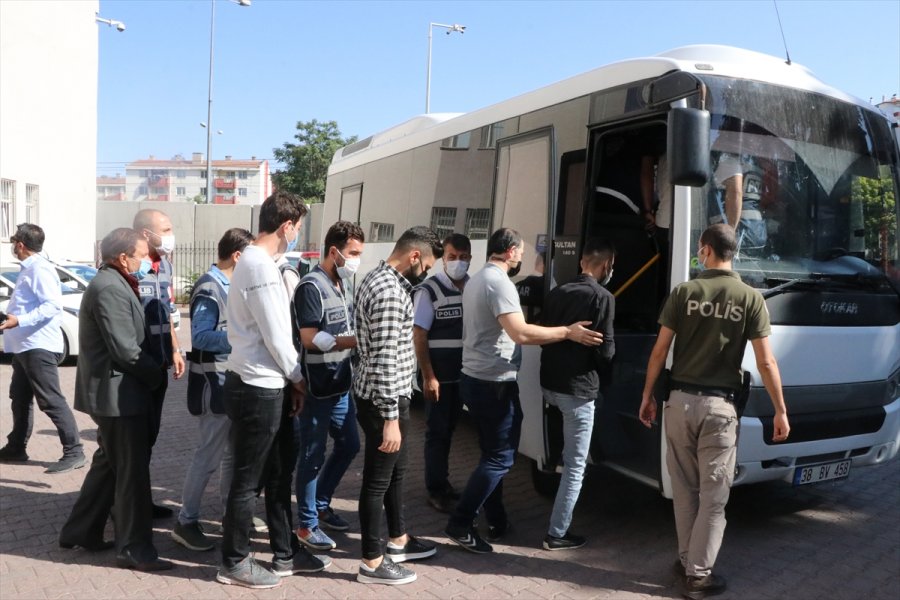 Kayseri'de Aranan 11 Zanlı Eş Zamanlı Operasyonla Yakalandı