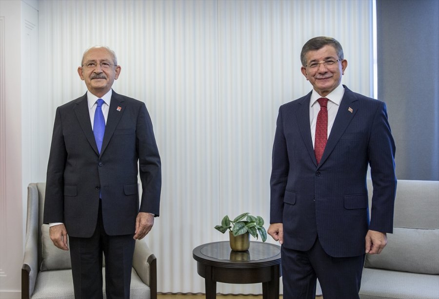 Kılıçdaroğlu'dan Davutoğlu'na Ziyaret (1)