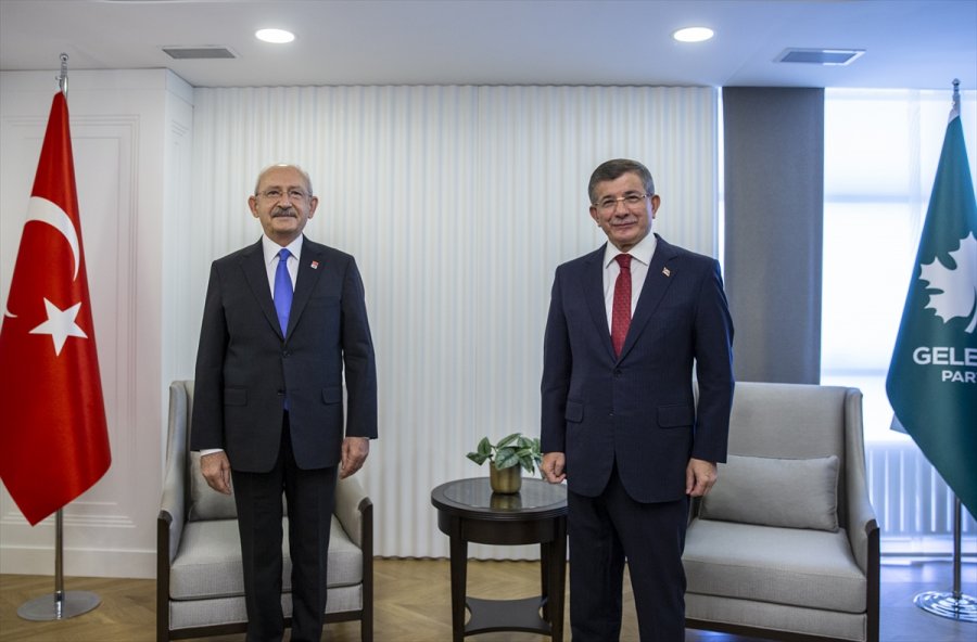 Kılıçdaroğlu'dan Davutoğlu'na Ziyaret (1)