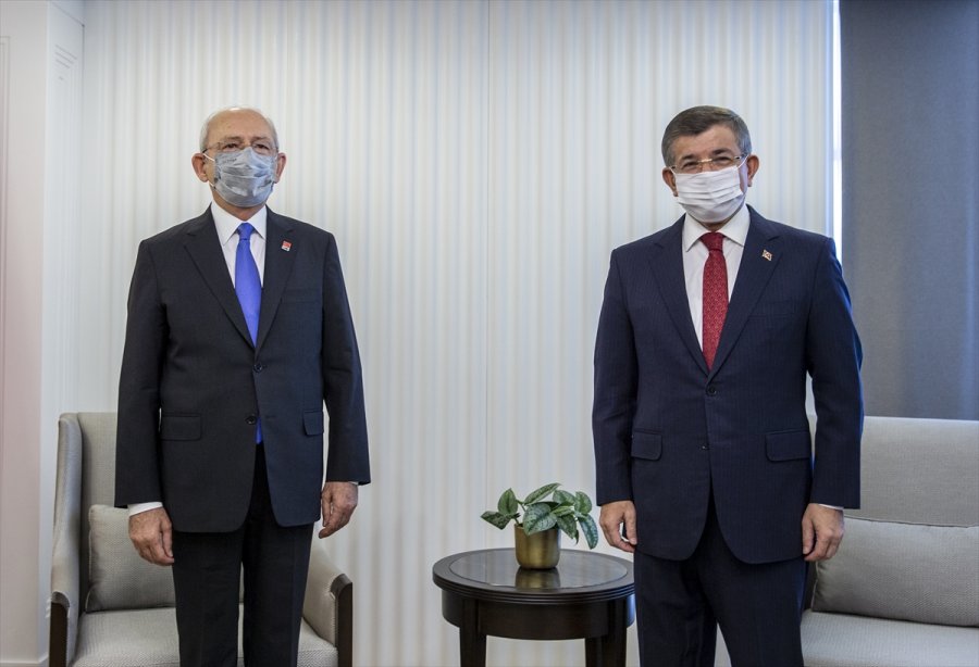 Kılıçdaroğlu'dan Davutoğlu'na Ziyaret (1)