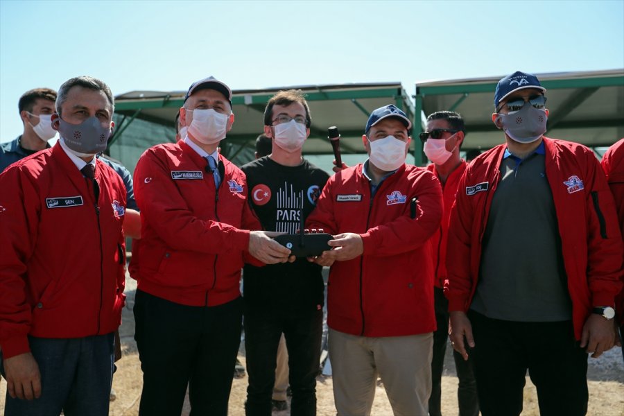 Bakanlar Karaismailoğlu Ve Varank Türksat Model Uydu Yarışması'na Katıldı