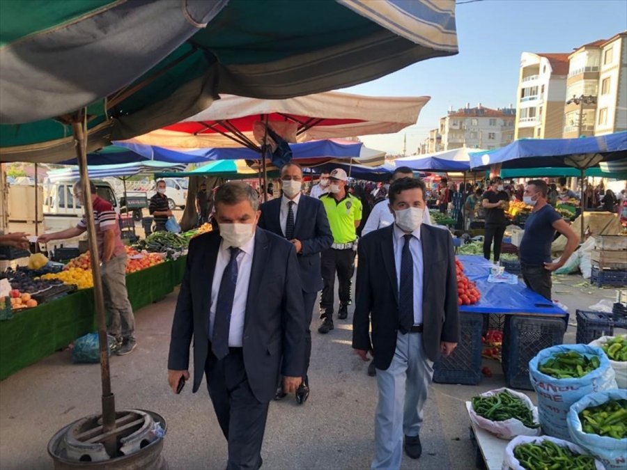 Karaman Valisi Işık, Semt Pazarını Denetledi