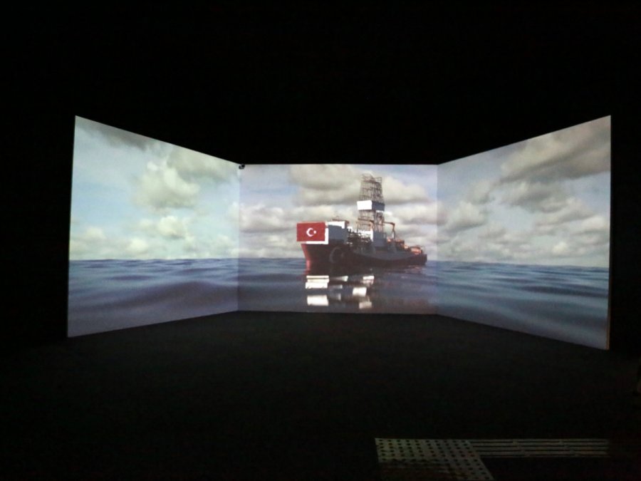 Yavuz, Fatih Ve Oruç Reis Sondaj Gemileri, Dijital Gösterim Merkezi'nde