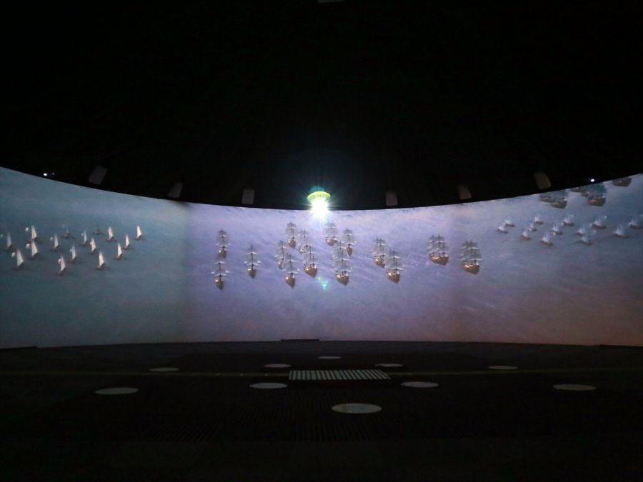 Yavuz, Fatih Ve Oruç Reis Sondaj Gemileri, Dijital Gösterim Merkezi'nde