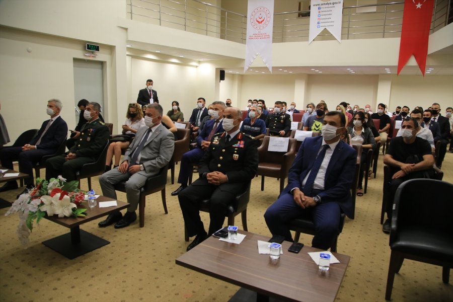 Antalya'da Devlet Övünç Madalyası Ve Beratı Tevcih Töreni