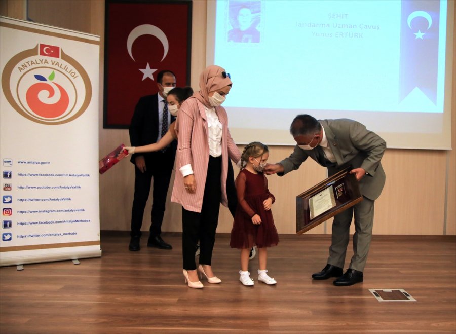 Antalya'da Devlet Övünç Madalyası Ve Beratı Tevcih Töreni