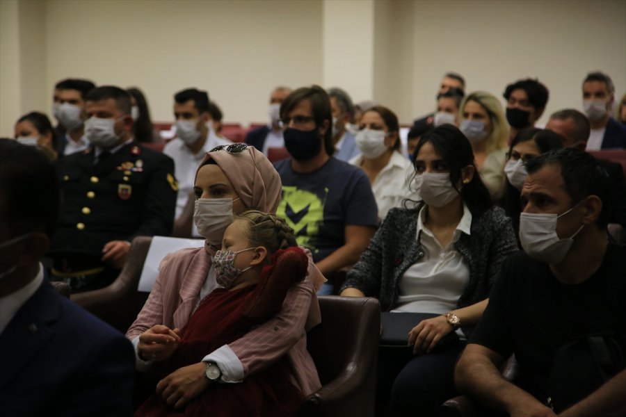 Antalya'da Devlet Övünç Madalyası Ve Beratı Tevcih Töreni