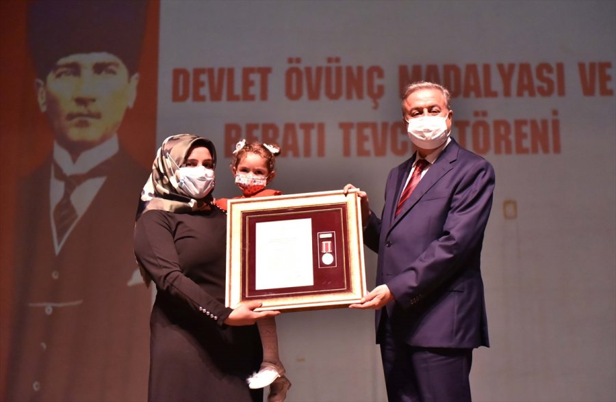 Devlet Övünç Madalyası Tevcih Töreni