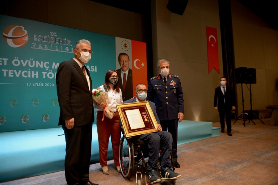 Eskişehir'de Devlet Övünç Madalyası Ve Beratı Tevcih Töreni