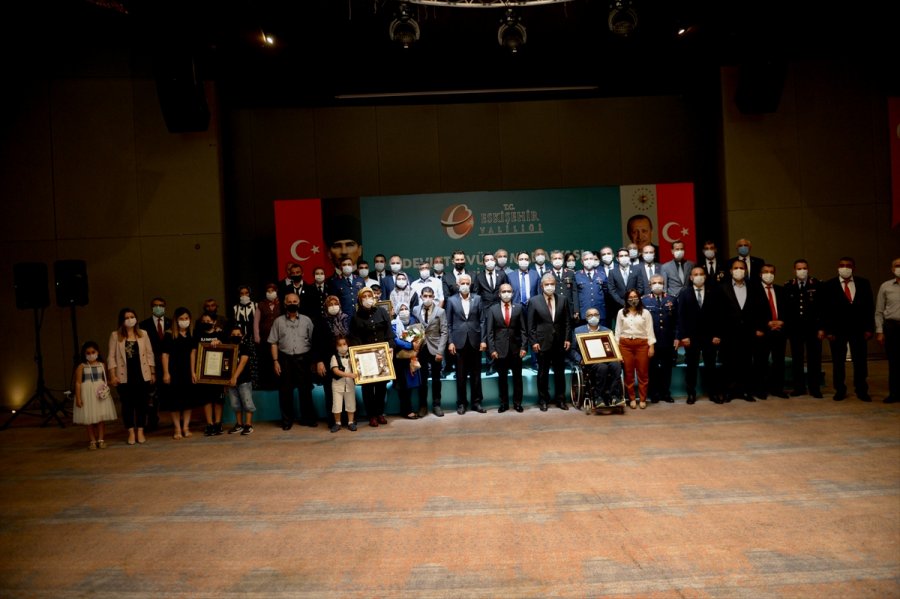Eskişehir'de Devlet Övünç Madalyası Ve Beratı Tevcih Töreni