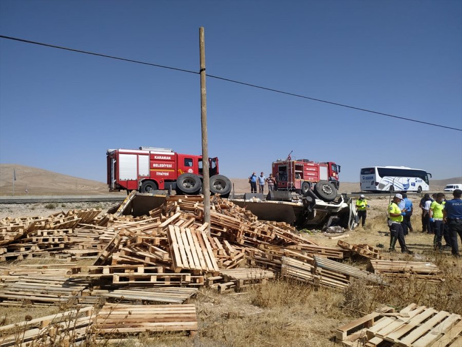 Trafik Canavarı Karaman'da Bir Can Aldı