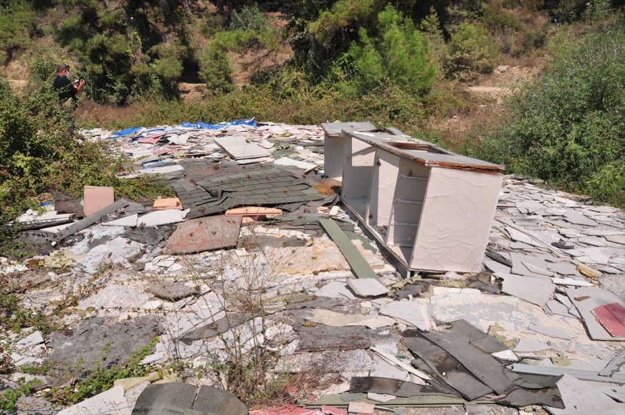 Gurbetçi, Yaptırdığı Taşınabilinir Evinin Çalındığını Tatile Gelince Fark Etti