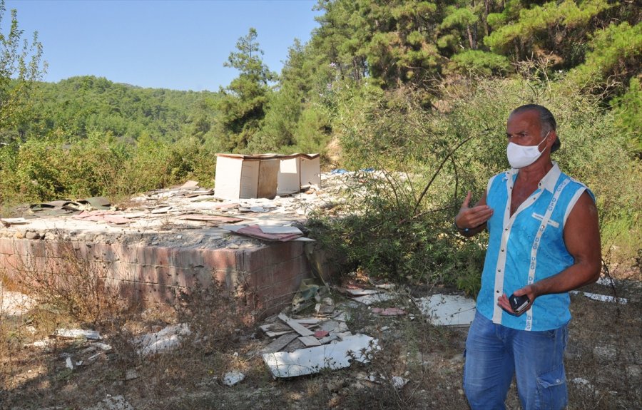 Gurbetçi, Yaptırdığı Taşınabilinir Evinin Çalındığını Tatile Gelince Fark Etti