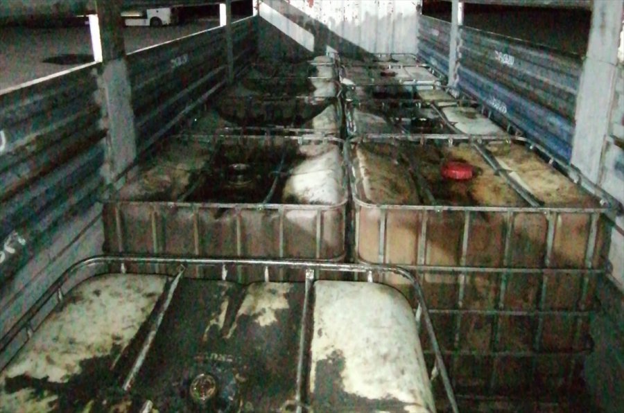 Niğde'de 10 Ton Kaçak Akaryakıt Ele Geçirildi