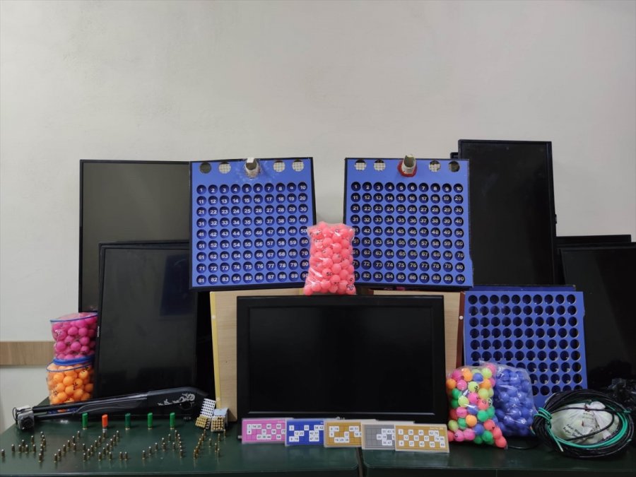 Kapalı Devre Televizyon Sistemiyle Kumar Oynayanlar Suçüstü Yakalandı