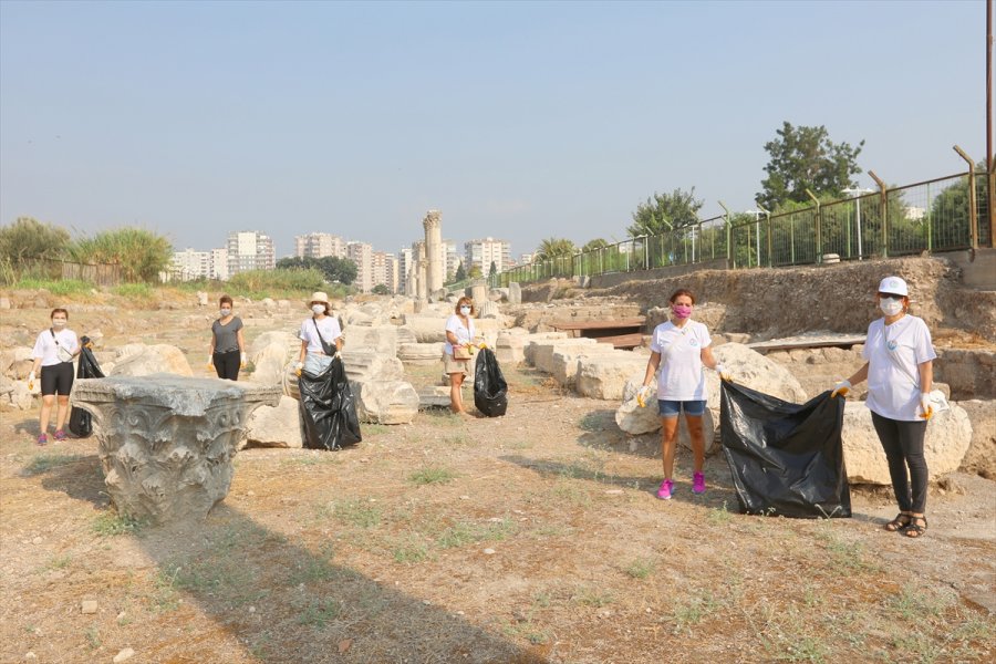 Soli Pompeiopolis Antik Kenti'nden Toplanan Çöpler Sergilendi