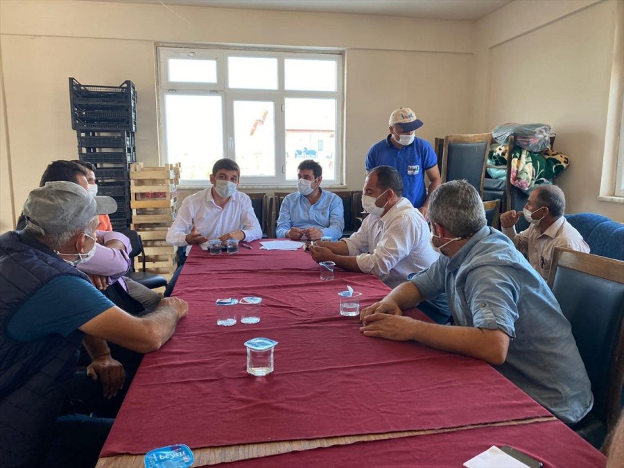 Hüyük'te Haşhaş Üreticileriyle Toplantı