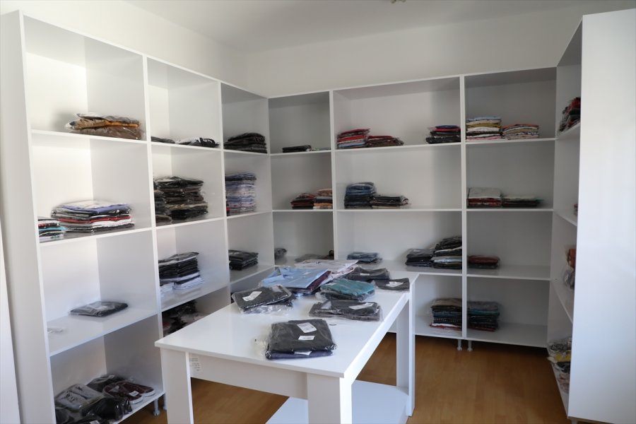 Aksaray'da İhtiyaç Sahiplerine İçin Kurulan