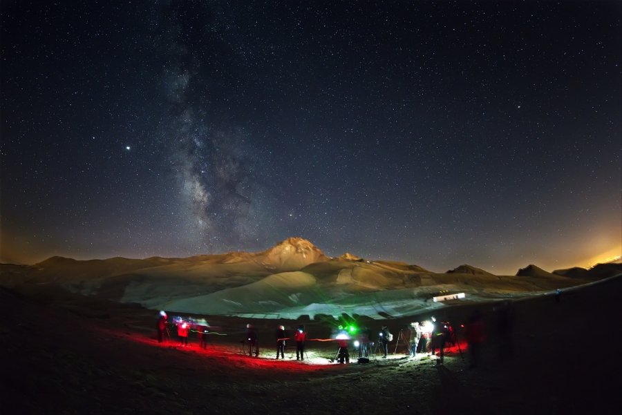 Gökyüzü Meraklıları Yıldızları Fotoğraflamak İçin Erciyes'te Buluşuyor