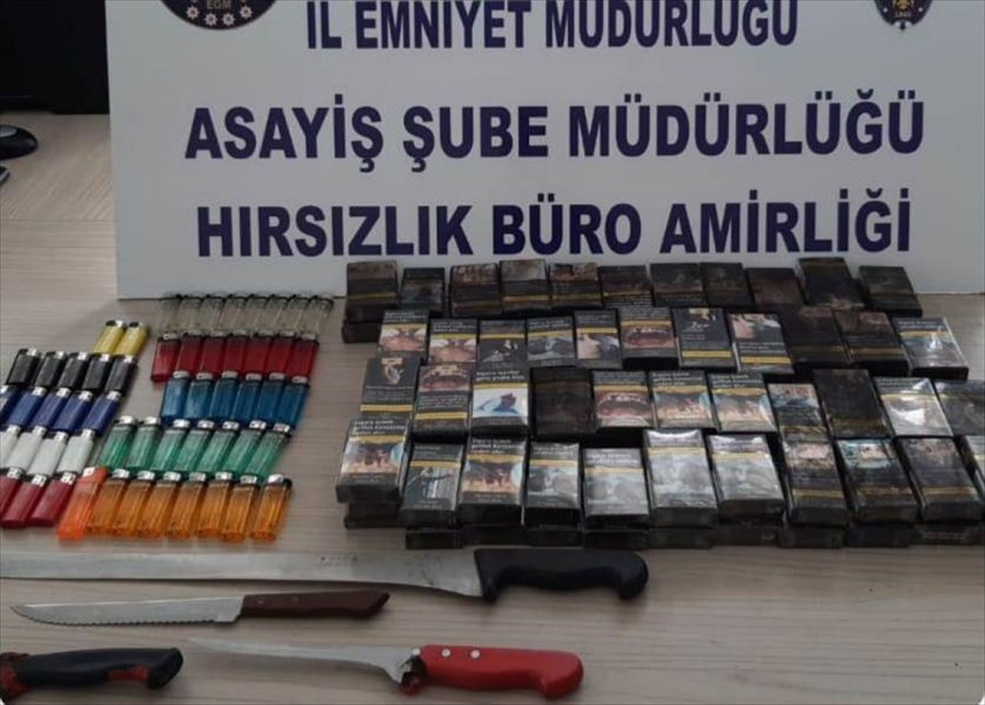 Konya'da Bir Haftada 18 İş Yerinden Hırsızlık Yaptığı İleri Sürülen 6 Zanlı Yakalandı