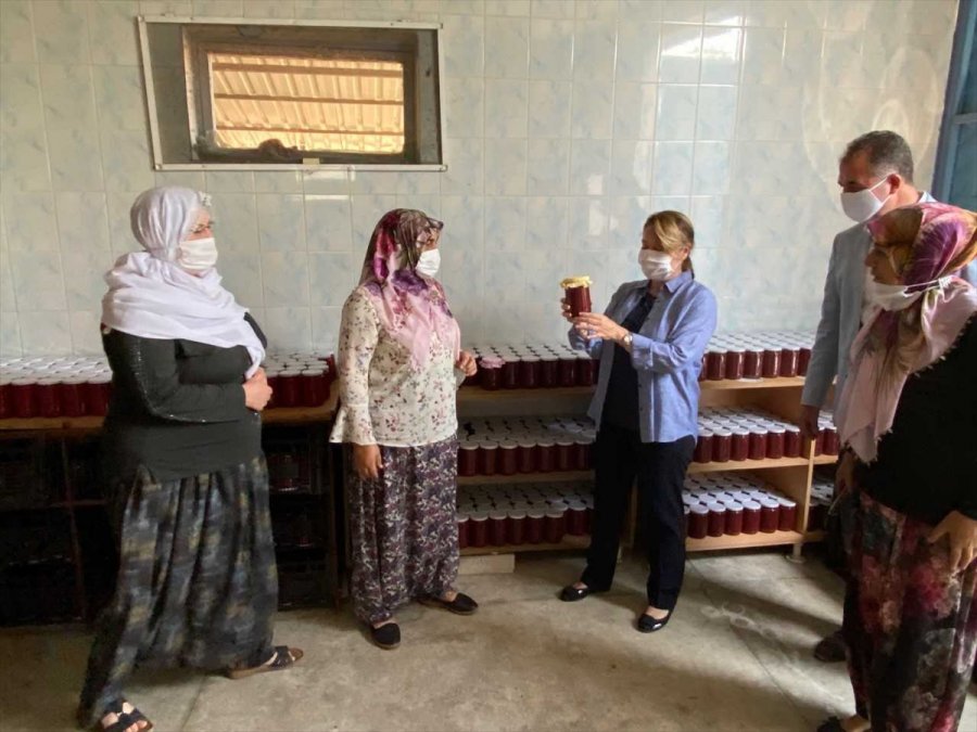 Ak Parti Milletvekili Günay'dan Sarıcakaya'daki Kadın Üreticilere Ziyaret