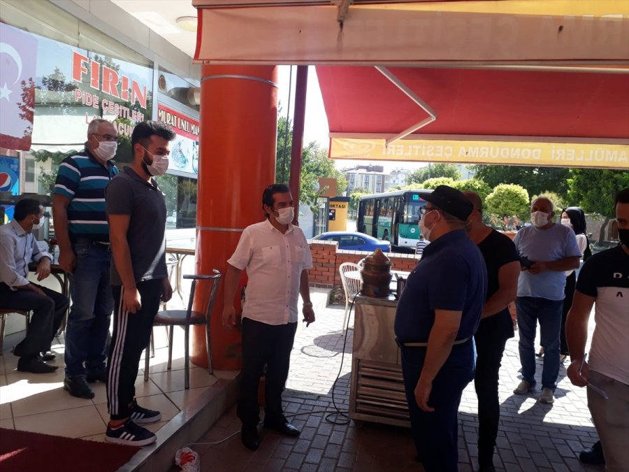 İncesu Kaymakamı Özgün'den Kovid-19 Denetimi