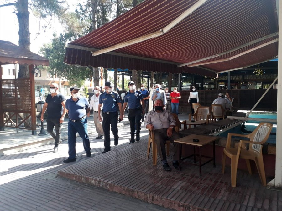 İncesu Kaymakamı Özgün'den Kovid-19 Denetimi