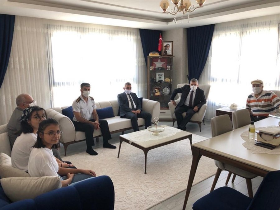 Karaman Valisi Işık'tan Şehit Ailesine Ziyaret