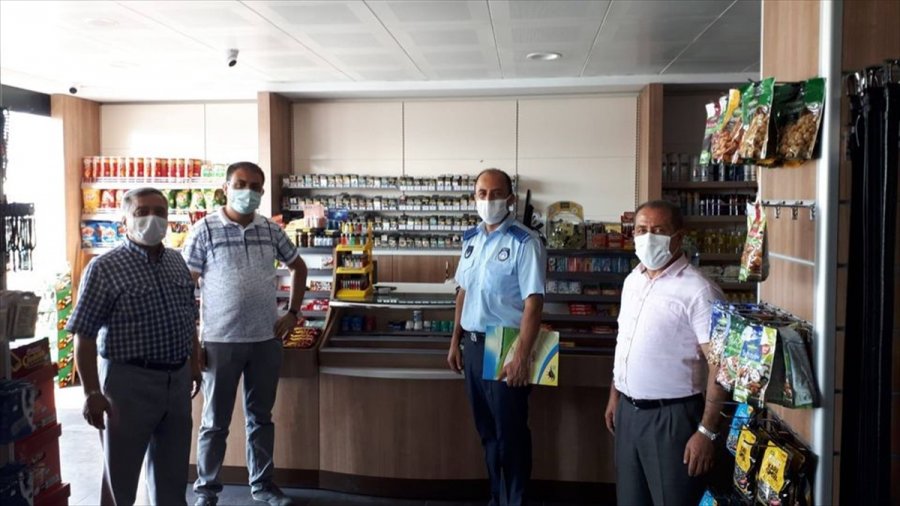 Karapınar'da Kovid-19 Tedbirleri Denetimi