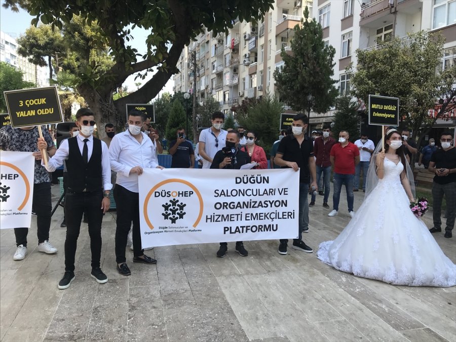 Mersin'de Düğün Sektörü Kovid-19 Kısıtlamalarının Kaldırmasını İstiyor