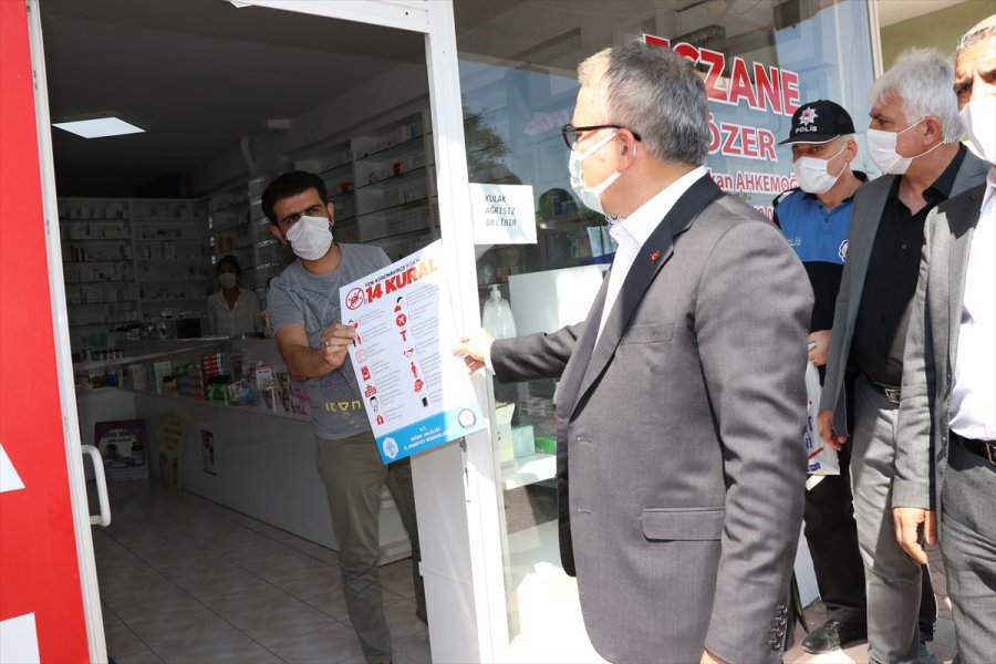 Niğde'de Kovid-19 Tedbirleri Denetimi Yapıldı