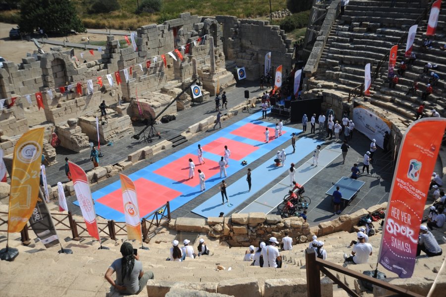 Patara Antik Kenti Spor Etkinliklerine Sahne Oldu