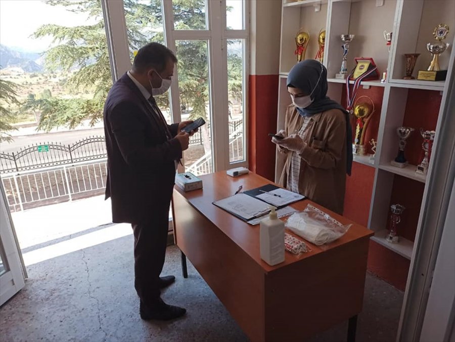 Derebucak'ta Okul Denetimleri