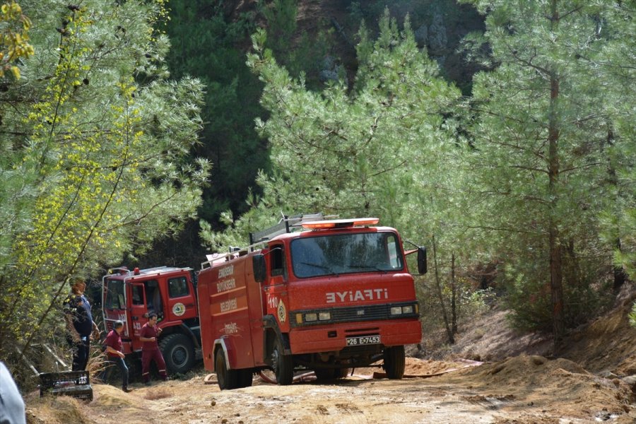 Eskişehir'de Otomobilde Çıkan Yangın Ormanlık Alana Sıçradı