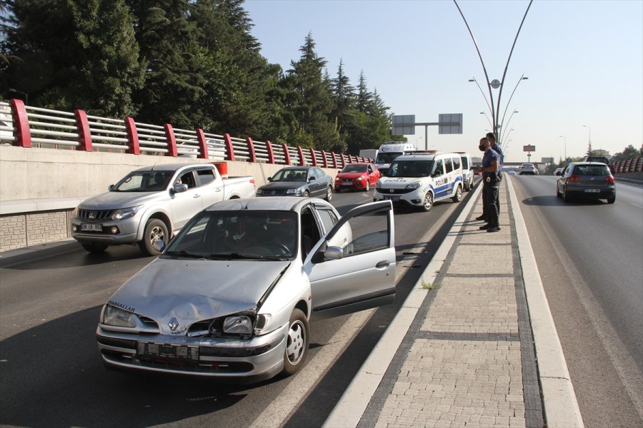 Kayseri'de Zincirleme Trafik Kazası