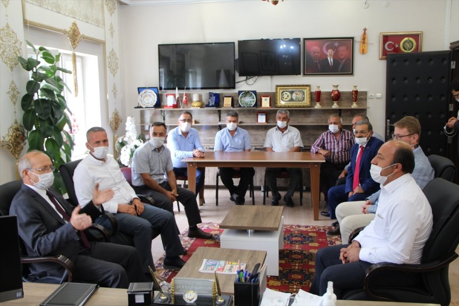 Milletvekili Sorgun Halkapınar'ı Ziyaret Etti