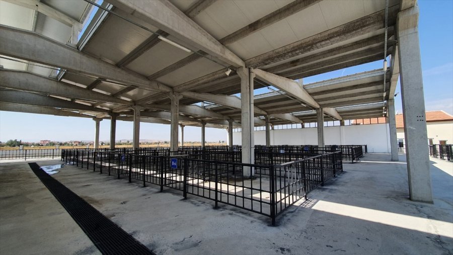 Ilgın Belediyesi Kapalı Hayvan Pazarı İnşaatı Tamamlanıyor