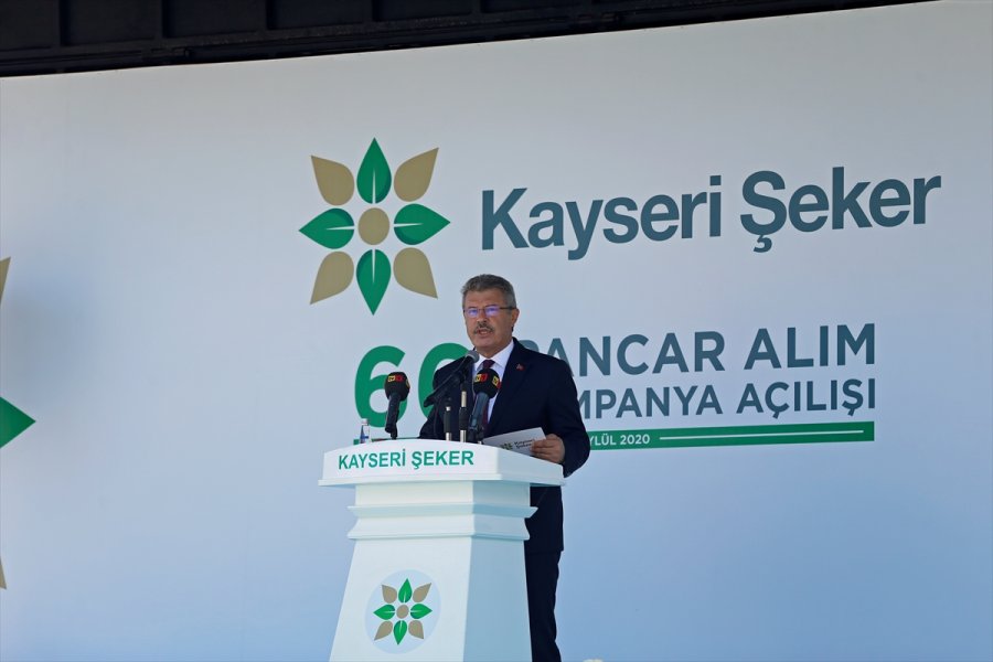 Kayseri Şeker Fabrikası'nın 66. Pancar Alım Kampanyası Töreni
