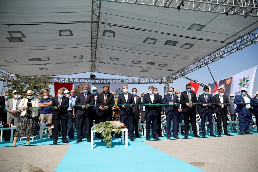 Kayseri Şeker Fabrikası'nın 66. Pancar Alım Kampanyası Töreni