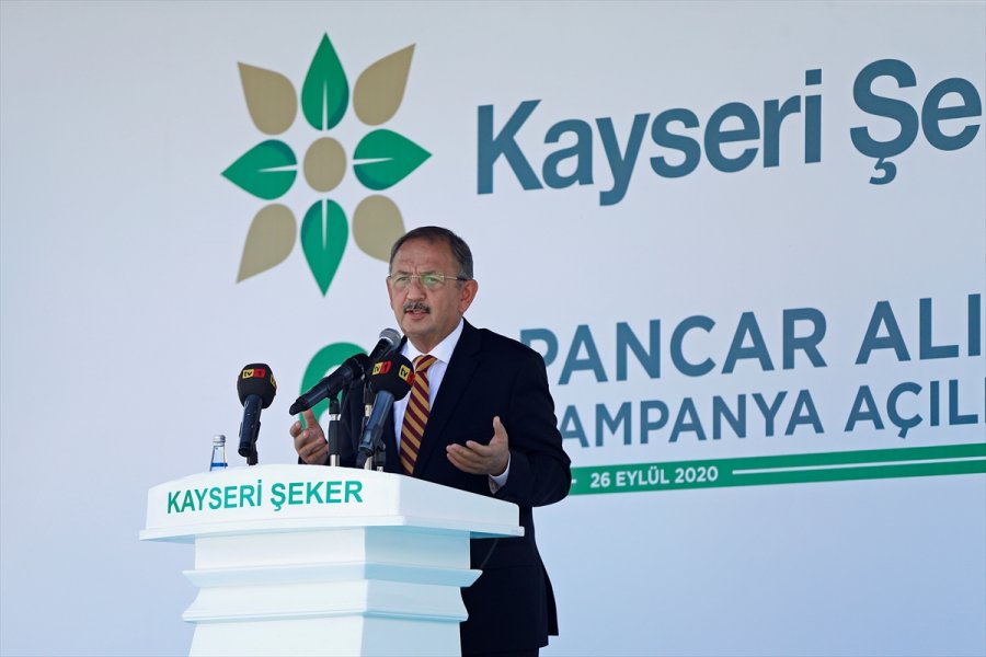 Kayseri Şeker Fabrikası'nın 66. Pancar Alım Kampanyası Töreni
