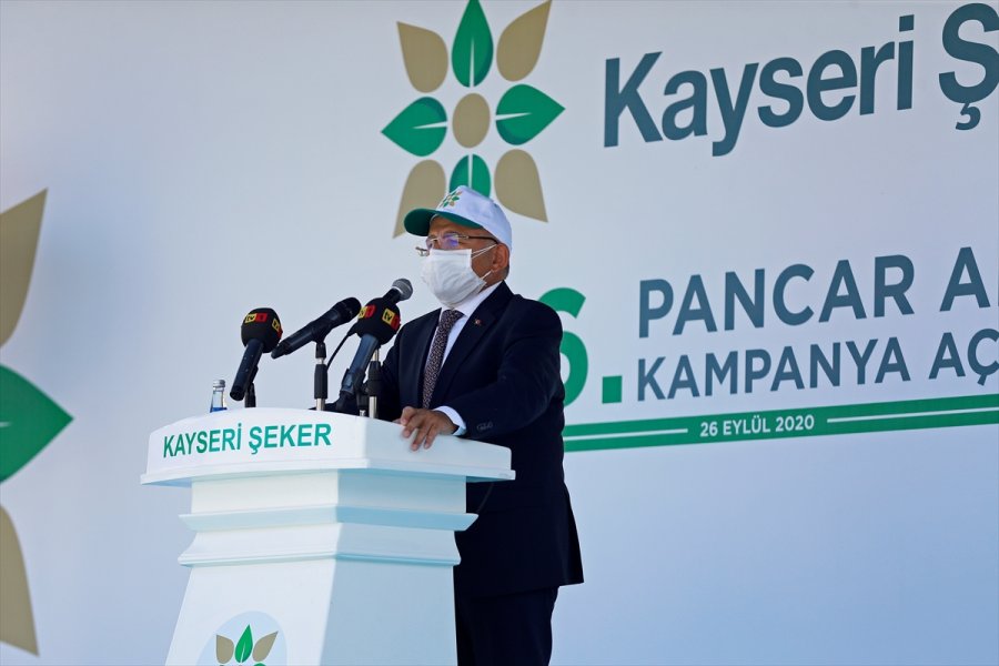 Kayseri Şeker Fabrikası'nın 66. Pancar Alım Kampanyası Töreni