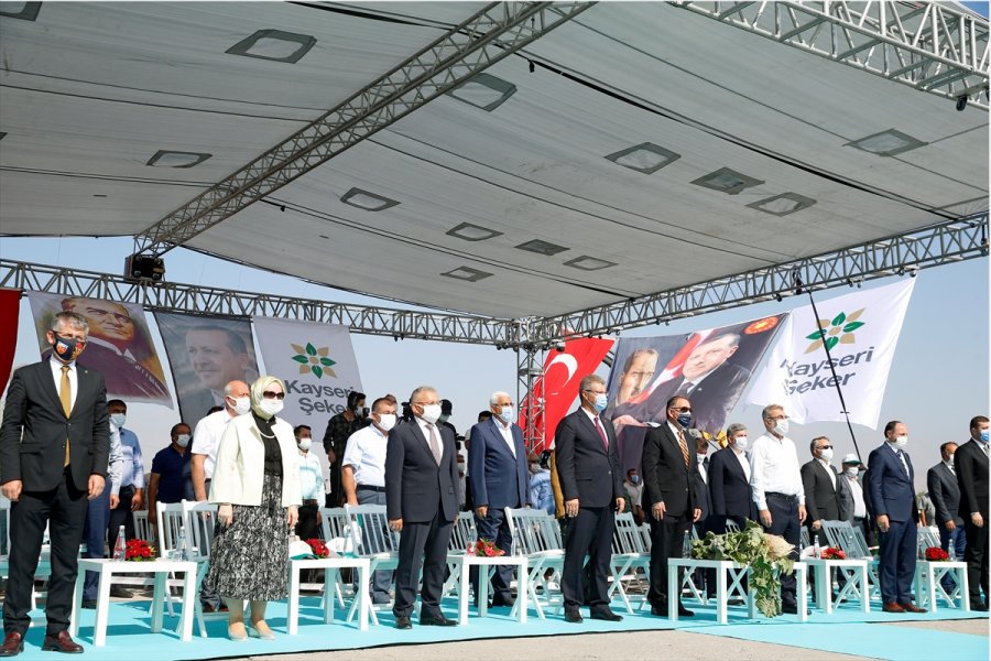 Kayseri Şeker Fabrikası'nın 66. Pancar Alım Kampanyası Töreni