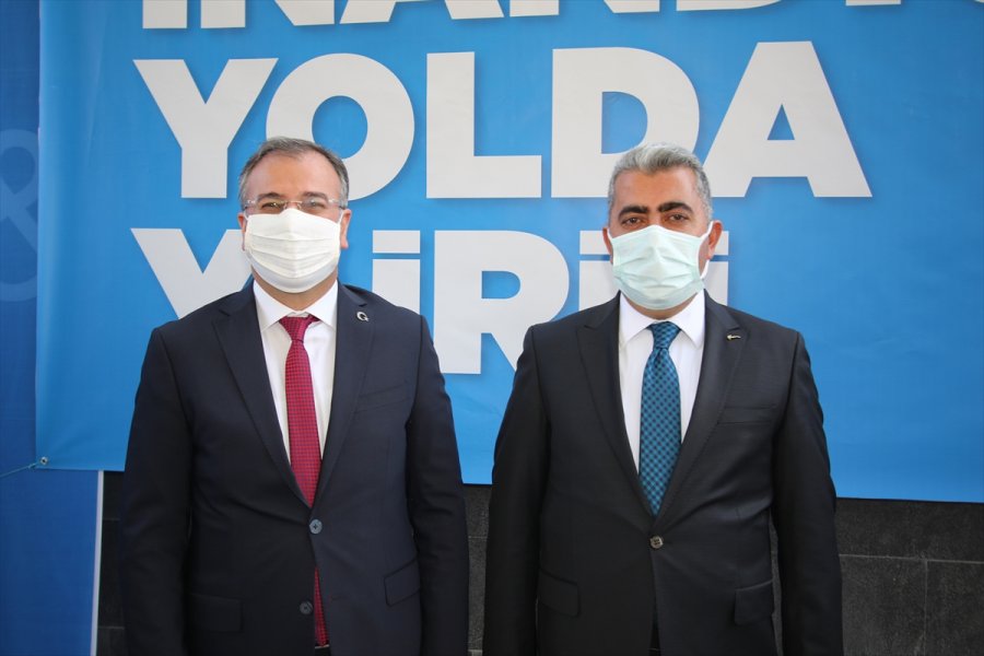 Ak Parti Hacılar İlçe Başkanı Ahmet Övüç, Güven Tazeledi