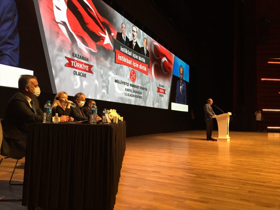 Mhp Genel Başkan Yardımcısı Kalaycı, Partisinin Konya İl Başkanlığı Kongresi'nde Konuştu: