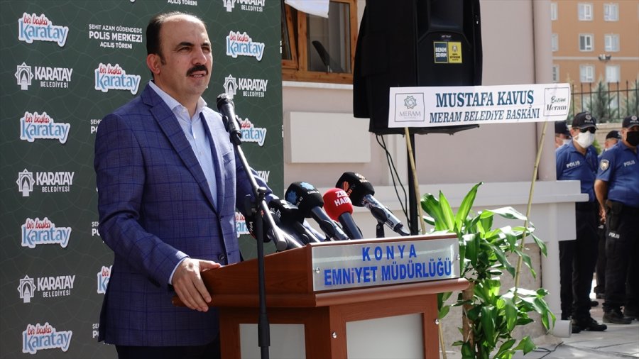 Şehit Güdendede'nin İsmi Konya'daki Polis Merkezi Amirliğinde Yaşayacak