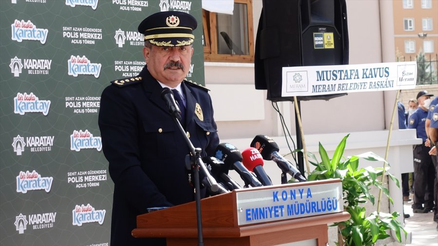 Şehit Güdendede'nin İsmi Konya'daki Polis Merkezi Amirliğinde Yaşayacak