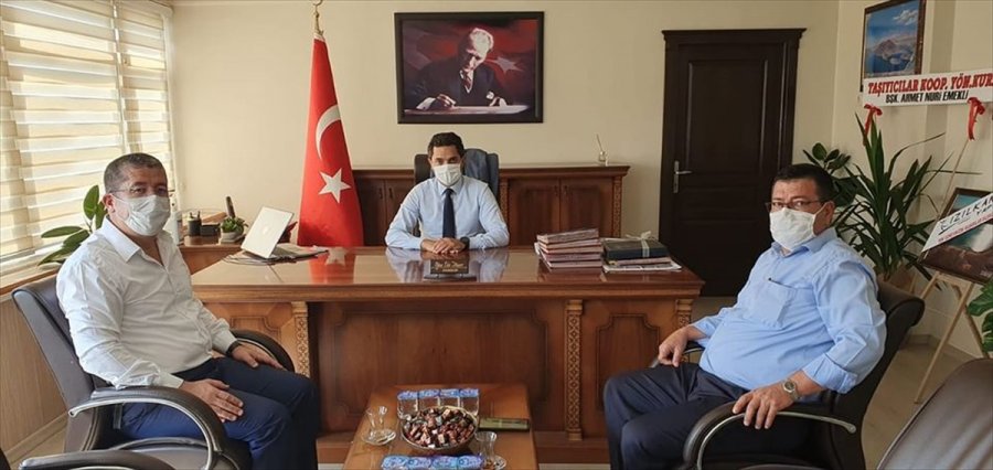 Karapınar'a Atanan Kaymakam Oğuz Cem Murat Göreve Başladı