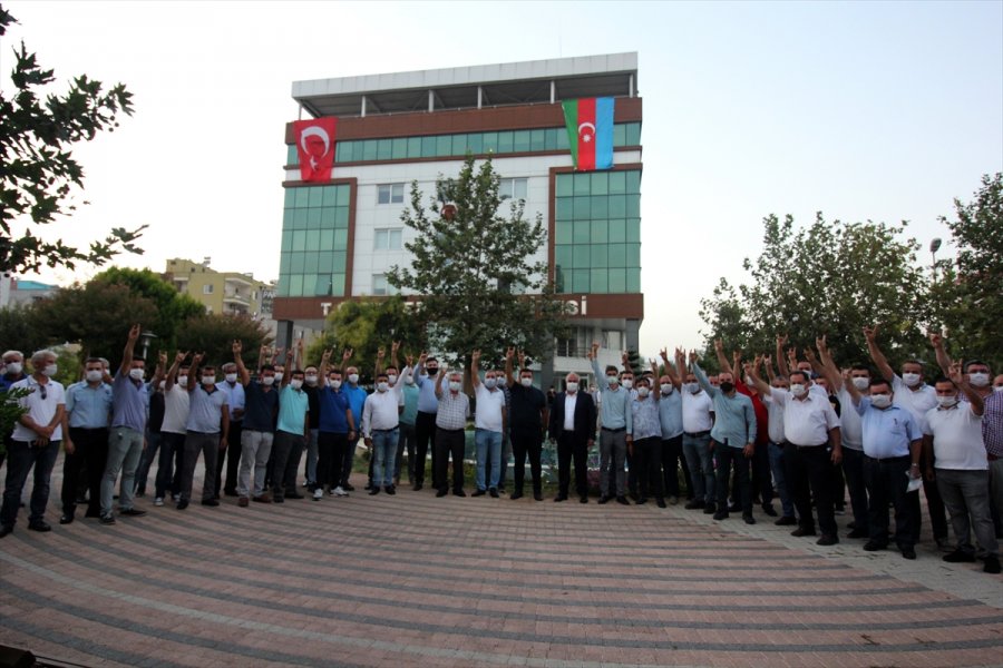 Mersin'de Ermenistan'ın Azerbaycan'a Saldırısı Kınandı