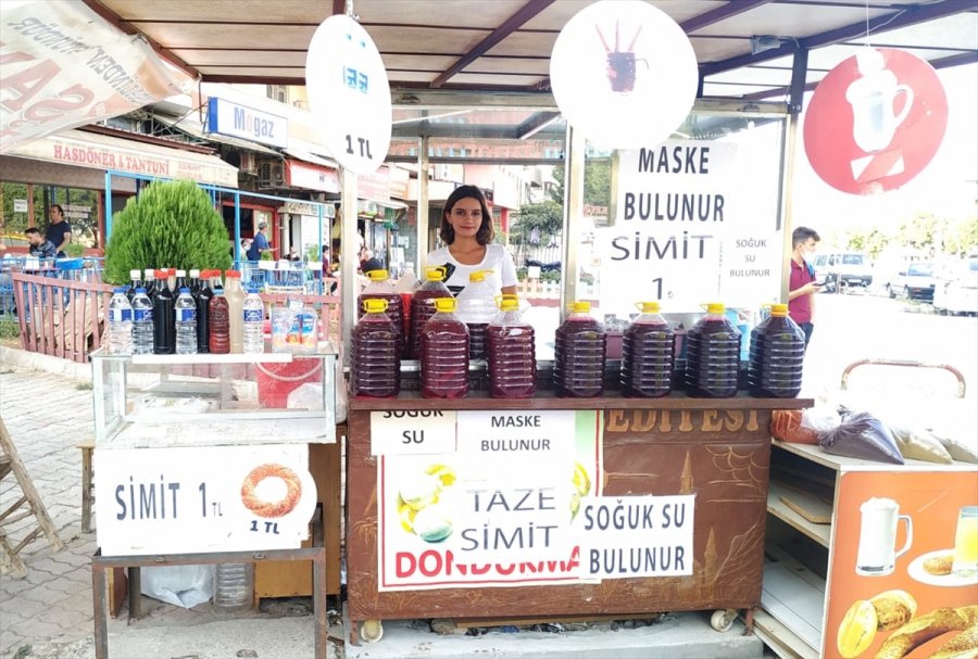 Mersinli 16 Yaşındaki İlke Tek Eliyle Aile Ekonomisine Katkı İçin Çalışıyor